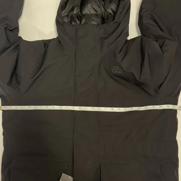 The North Face Dry vent Down 700 Black Hooded Jacket